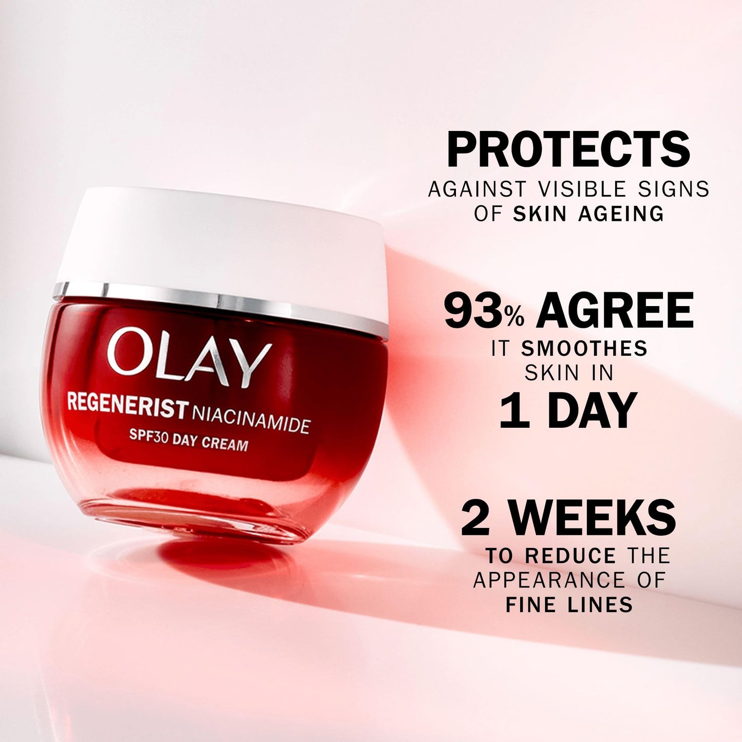 Olay Regenerist Niacinamide Day Cream Face Moisturiser SPF 30 50ml + Retinol 24 Night Cream Face Moisturiser 50ml, Skincare for Anti-Ageing, Hydration and Overnight Renewal