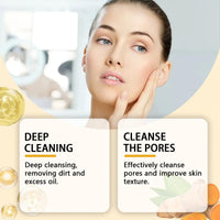 Coloroom Brightening Foaming Cleanser, Turmeric Face Wash With Brush, Gentle Face Cleanser For Women – Improve Facial Flaws, Hydrating Faces Wash For Even Skin Tone