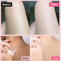 140G Strawberry Legs Treatment, Keratosis Pilaris Cream,Moisturizing Strawberry Skin Treatment for Chicken Skin, Exfoliating Body Cream,Skin Smooth Radiant Skin Care,For All Skin Types