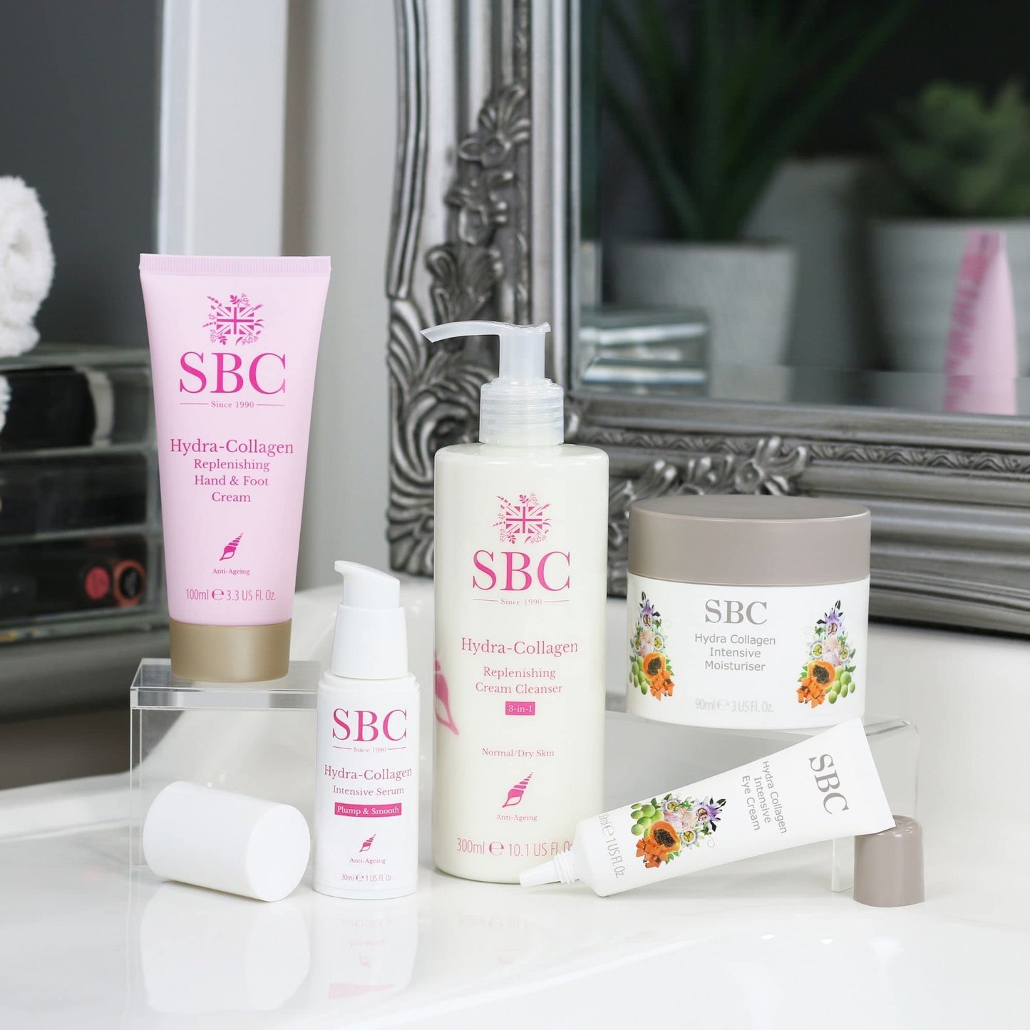 SBC Skincare Hydra-Collagen Intensive Serum - 30ml | Anti-Ageing Serum | Intensive Serum For Mature, Sensitive Or Dry Skin | Gluten Free