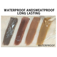 SONGQEE All-in-One Eyebrow Kit - Brown Eyebrow Powder Sculpting Kit, Shape, Define & Groom Eyebrow Makeup Palette Kit, Include Eyebrow Pomade, Brow Powder, Eyebrow Pencil, Eyebrow Brush, Eyebrow Stencils