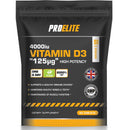 PROELITE Vitamin D3 4000 iu - Vitamin D Tablets - 90 Tablets - Vegan - Vitamin D Supplements - Immune System Booster - Made in The UK - Gluten Free