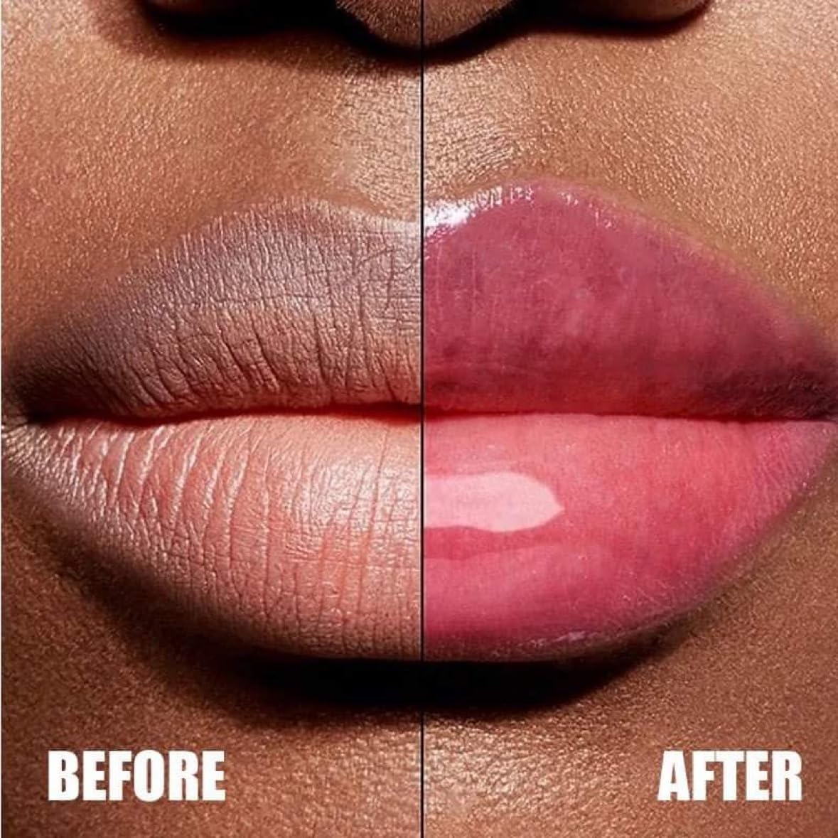 beBloomie Lip Glowy Balm Berry, Moisturising Lip Balm For A Sheer Tint Of Colour, Infused With Hyaluronic Acid, Vegan & Cruelty-free!