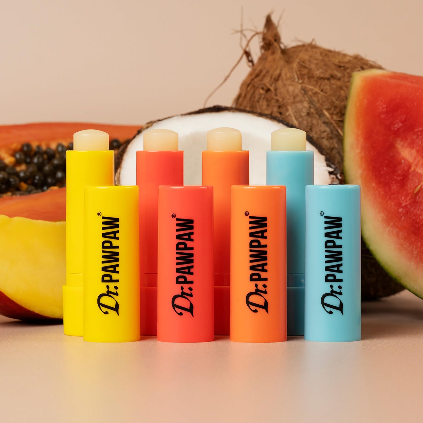 Dr. PAWPAW ORIGINAL BALM Dr.PAWPAW Original and Tropical Balm 4-Piece Variety Pack 4 x 4g
