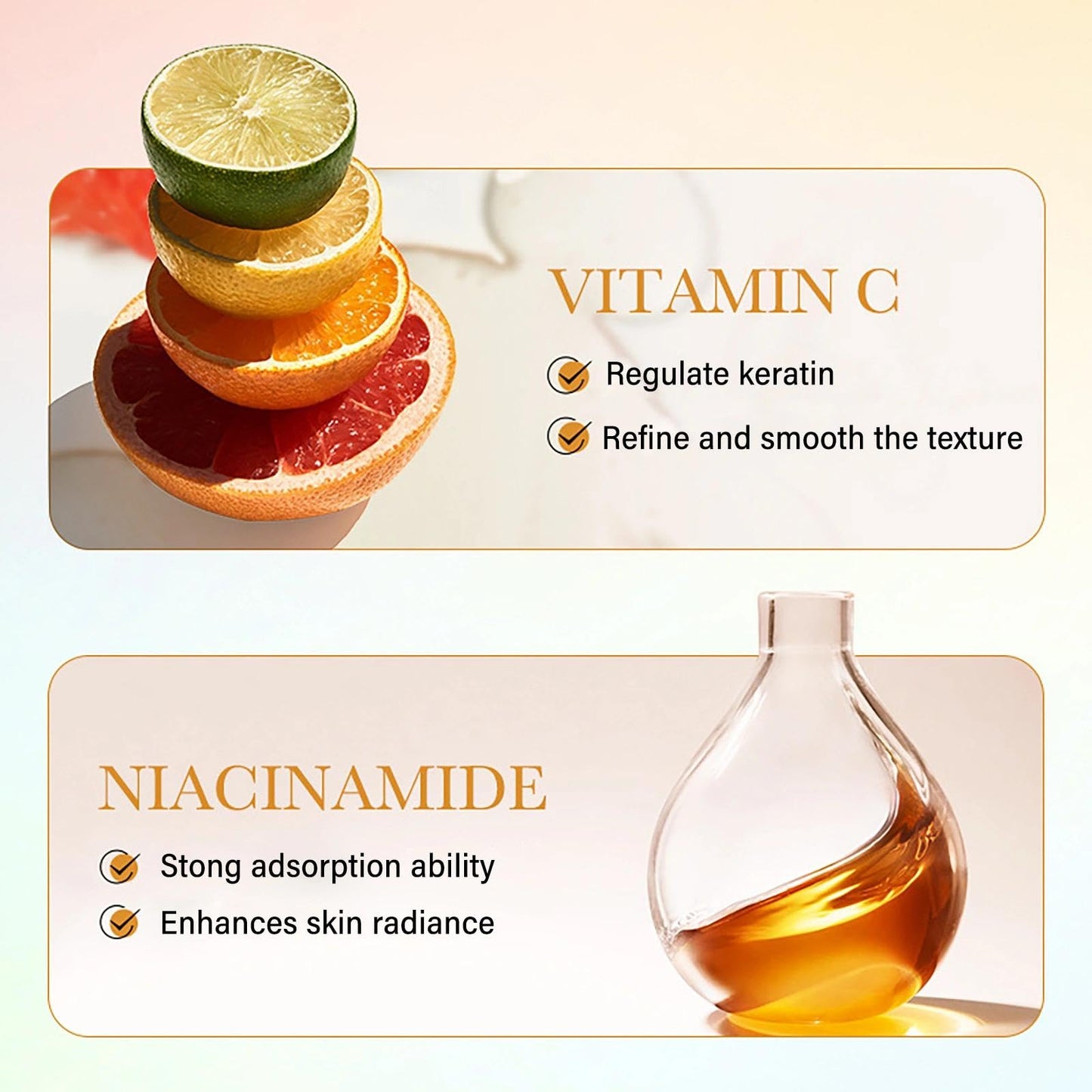 Orange Peeling Essence - Revitalizing Facial Exfoliator for Deep Cleansing, Gentle Exfoliation, and Radiant Skin Essence, Ideal for Both Face and Body