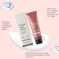 Anti-Aging Retinol Hand Cream,Firming Hand Lotion,Anti Wrinkle Cream for Hand,Retinol Moisture Hand Cream,Refreshing Texture & Easily Absorbed,Mild and Non-Irritating,for Aging & Dry Cracked Hands