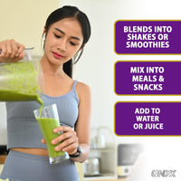 ONYX INGREDIENTS 101 Premium Collagen Powder (Type I, III) Hydrolysed Bovine Collagen Peptides Powder - Halal Certified - 19 Amino Acids - High Levels of All 8 Essential Amino Acids & BCAAs - 150g