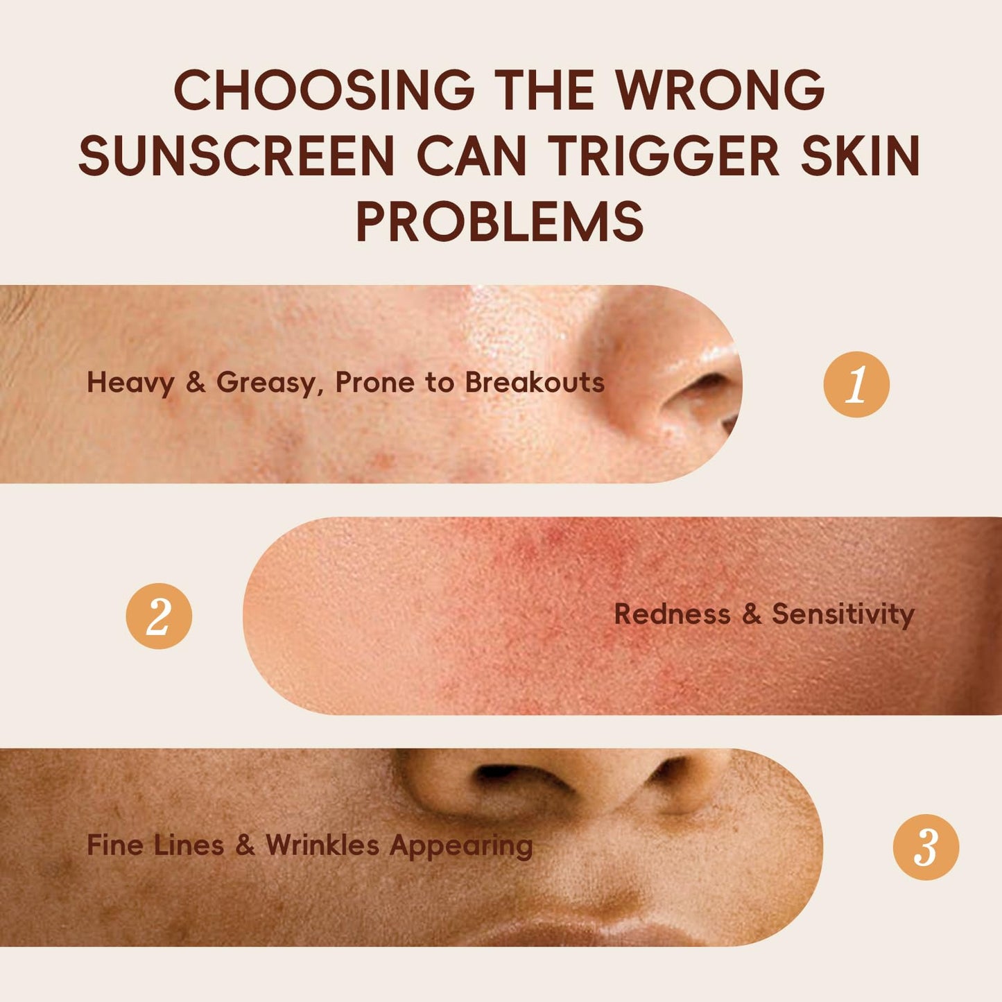 LAIKOU Rice Sunscreen SPF 50 PA+++, Ultra-Light Face & Body Sun Cream with Niacinamide & Hyaluronic Acid, Lightweight, Non-Greasy Moisturiser for All Skin Types, UVA/UVB Protection, 50g (Pack of 2)