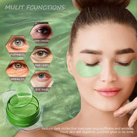 FANFALUV Aloe Vera Under Eye Gel Patches,Under Eye Patches,Under Eye Mask For Puffy Eyes,Eye Bags Remover,Moisturizing,Anti Aging,Anti Wrinkle,Dark Circles-Collagen Eye Patches 60pcs (ALOE VERA)