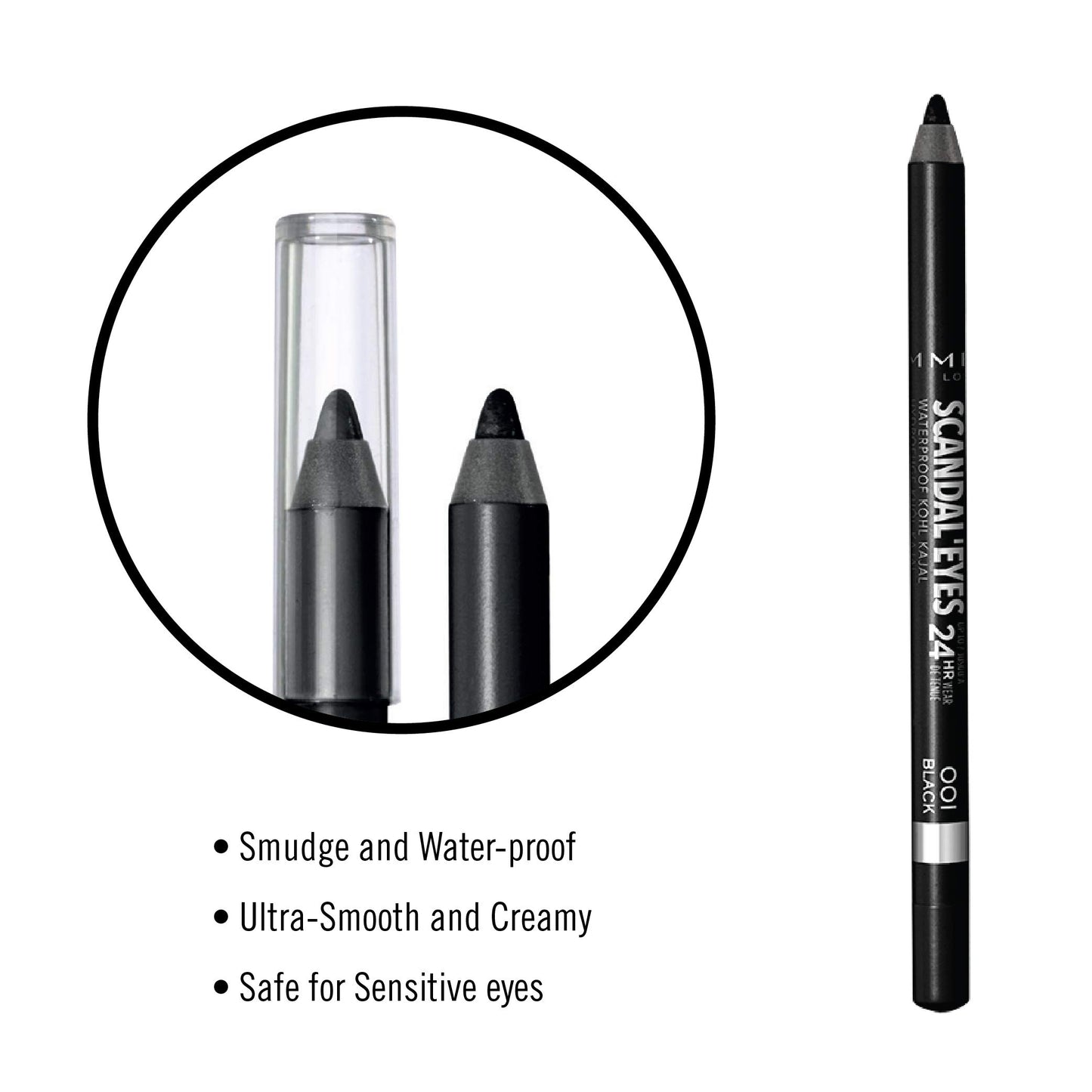 Rimmel Scandal'Eyes Waterproof Eyeliner, Brown