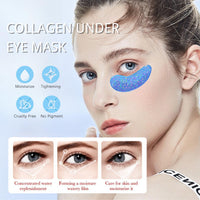 IZBEAUVO Under Eye Patches,Eye Patch with Natural Marine Collagen, Pearl Natural Gel Eye Mask,Hyaluronic Acid Eye Patches for Puffy Eyes,Dark Circles & Puffiness,Skincare,Independent Package 12 PIECES