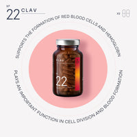 CLAV PMS Relief & Herbal Hormone Balance for Women - Agnus Castus + Ladys Mantle + Wild Yam Root + Siberian Rhubarb - Women Vitamins - 120 Capsules = 60 Days Supply - Premenstrual Supplement - Vegan