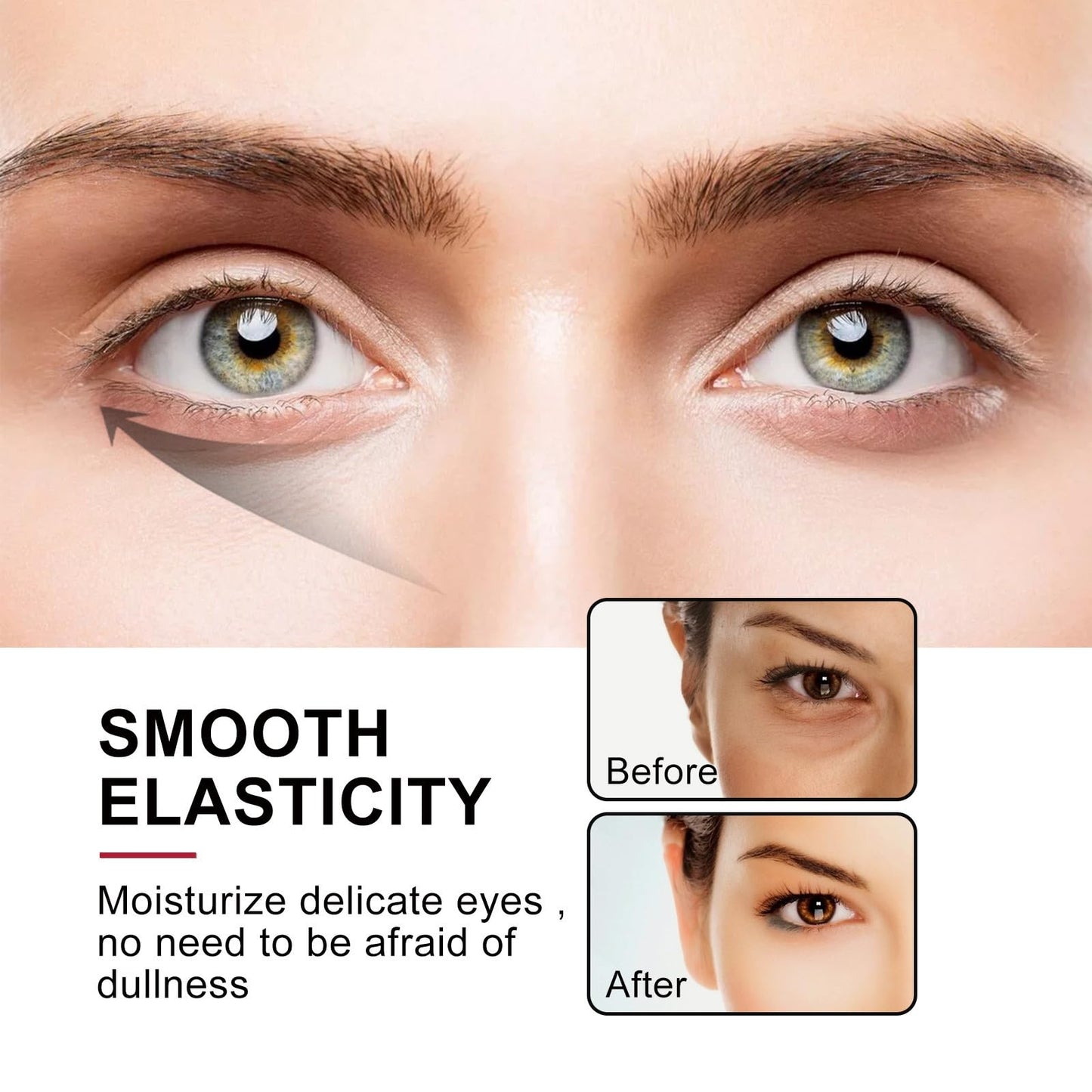 Ginseng Eye Essential Oil - Eye Serum - Ginseng Serum - Panax Ginseng Root Extract - Tighten the Loose Skin Around the Eyes - Reduce the Fine Lines and Wrinkles Around the Eyes