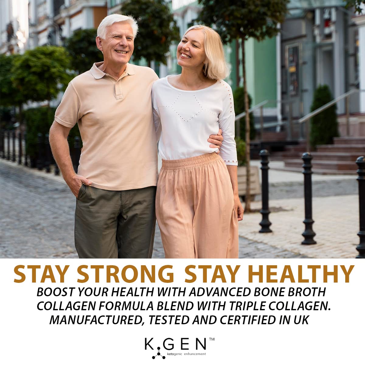 K GEN rejuvenation nutrition Pure Collagen Supplements Capsules Grass Fed Advanced Multi Collagen Peptides | Collagen Powder Pills for Hair, Skin, Nails, & Joints for Women & Men by K GEN