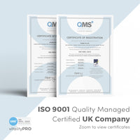 vP Vitality Pro Advanced Collagen with Hyaluronic Acid - 12.95g x 30 Servings - Type 1 2 3 - Vitality Pro Hydrolysed Collagen Peptides Supplement - 375 Grams