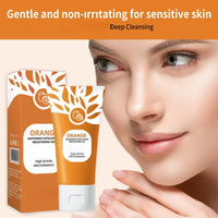 Orange Enzymes Exfoliating Gel,Orange Peeling Gel,Facial Scrub Exfoliating Cleanser,Face and Body Exfoliati/ng Scrub Ge/l,Deep Exfolia-ting Cleanser,Face Exfoliator,Whitening Deep Exfoliator