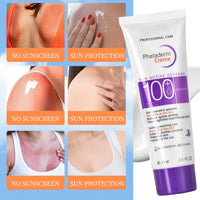 KAYZON Sunscreen SPF 100+, Sun Cream SPF PA+++, Face Moisturiser Sun Serum Korean Skin Care, Ultra Light UV Protetion Face Sunscreen, Factor 100 High Protection Sun Essence - Refreshing & No Sticky