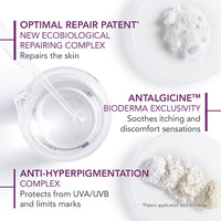 Bioderma Cicabio SPF50+ Cream - Repairing, Soothing & Protecting Cream with SPF 50+, Limits the Risk of Hyperpigmentation & Repairs Skin Exposed to Sun 40 ml