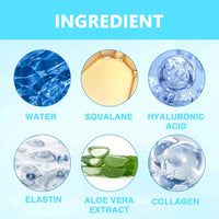 Bettinay 6PCS Lips Serum Beauty Kit, Micro Infusion Facial System for Deep Nourishment All Skin Types