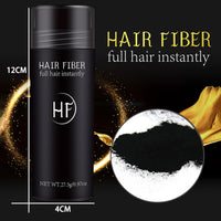 Maggikey Professional Quality Hair Fibres - Instantly Conceals Hair Loss for Bald Spots & Thinning Hair - Black Color - Hair Building Thickener Powder - Fiber Blend