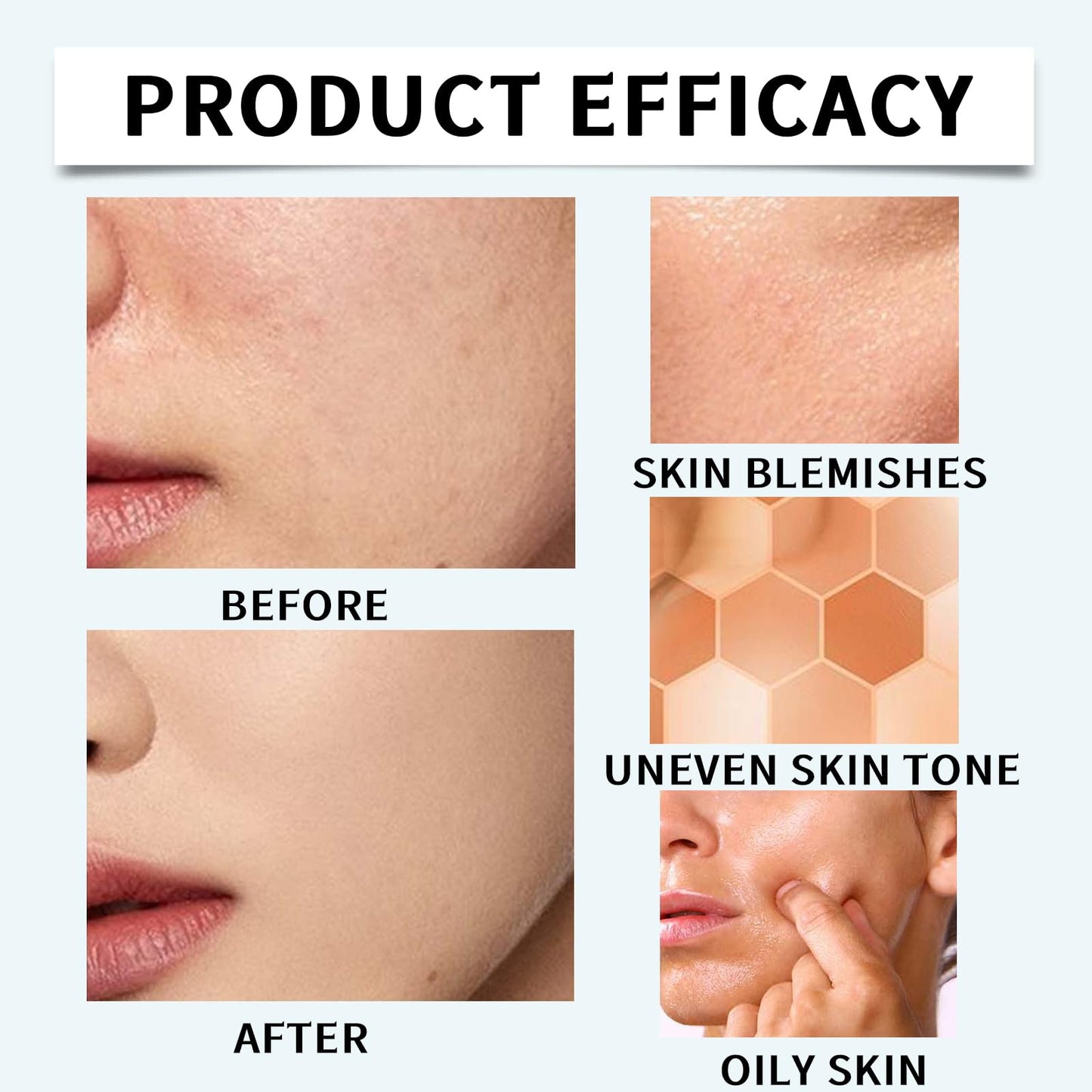 GMHLLES All-Over Complexion Perfector Creme Body Coverage Perfector,80g Waterproof and Smudge-Proof Body Coverage Perfector with Powder Puff for Mature Skin & Leg Cover-Up