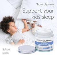 Kids Magnesium Bedtime Lotion for Better Sleep | All-Natural Sleeping Aid for Children | Alternative to Melatonin | Lavender & Chamomile Essential Oil | 120ml