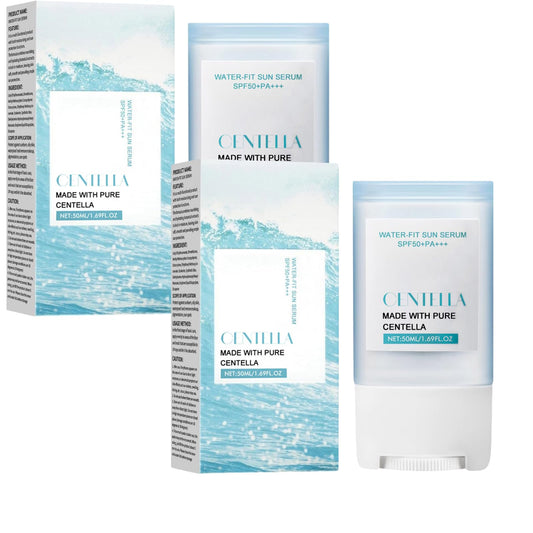 Tongyend Centella Water-Fit Sun Serum, SPF50+ PA+++, 50ml (Pack Of 2, Sun Protection Factor (SPF), 50)