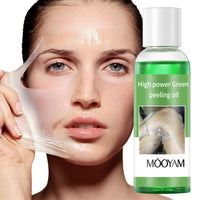 Exfoliating Green Peeling Oil for Extra Strength Exfoliation, Exfoliating Peeling Solution for Body and Face Skin Peeling Chemical Peel At Home