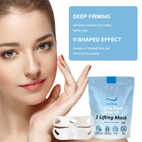Bisienya 1 Piece Chinology Double Chin Lifting Mask Chin Mask Face Lifting Masks Nourishes the Skin, Tightens and Lifts the Face, Moisturizes and Hydrates, Creative Gift