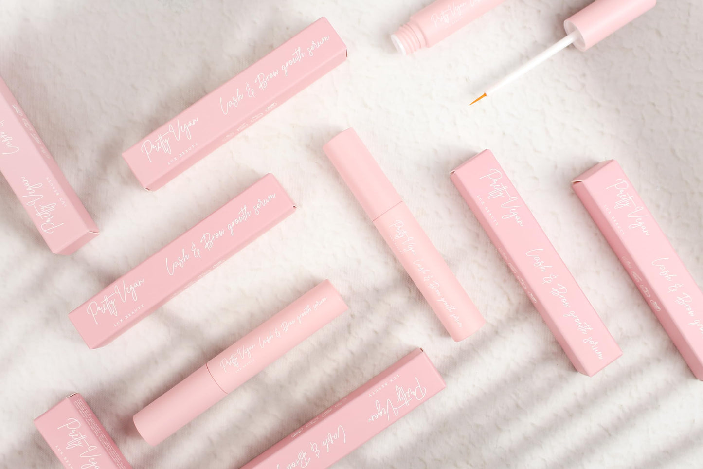 Generic Lash & Brow Enhancing Serum, Promotes Appearance of Longer, Thicker Eyelashes, 100% Organic Pure Plant Extract