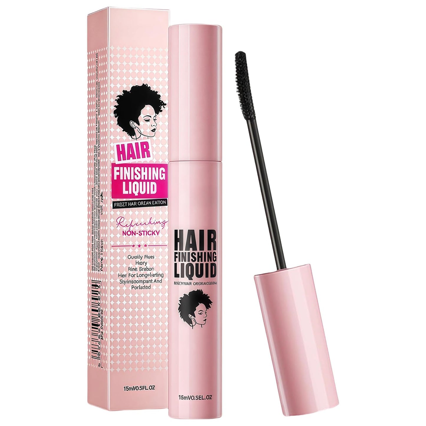 Coloroom Hair Wax Stick Women's - 15ml Slick Back Hair Stick for Flyaways - Not-Greasy & Moisturizing Hairs Gel Women's Styling Wax Sticks Hairs Mascara