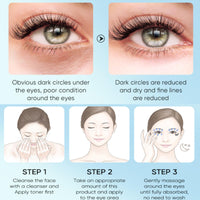 Hydrating Eye Cream, 98 Percent Aloe Vera Moisturiser Under Eye Cream for Dark Circles and Puffy Eyes, Repairing Tightening Reducing of Wrinkle Fine Lines, Makes Skin Around Your Eyes Smooth & Shinny