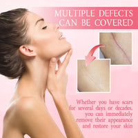 Cynamus Body Make-Up Foundation, 100 ml Body Foundation, Covers Scars/Stretch Marks, 24h Transfer-Resistant Look - Vegan & Waterproof, Sweatproof Body Foundation for Weddings/Tattoo Cover