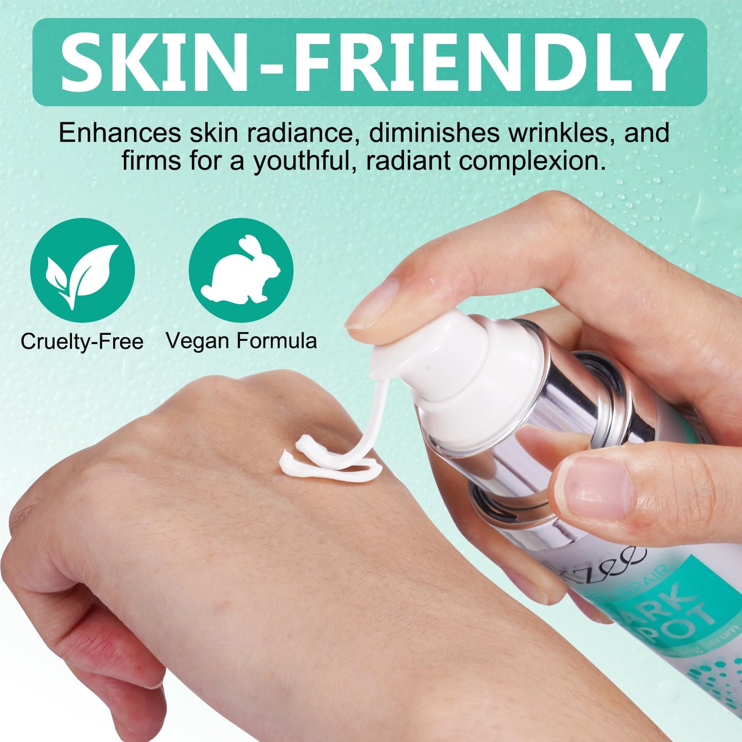 Generic Dark Spot Remover for Face - Deep Repair Correcting Serum Skin Care Face Cream with Hyaluronic Acid, Vitamin B5, C, E for Freckles & Skin Brown Spot Remover Brightens Skin Rapid Tone Repair