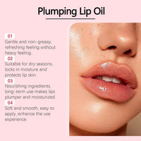 WujialingMM 2pcs Plumpify Plumping Serum Oil, Plumpify Lip Oil Plumper, PLUMPIFY Lip Boosting Serum, Natural Lips Plumping Serums, Hydrating and Nourishing Lips Oils, Reduce Fine, Moisturizing and Non-Sticky