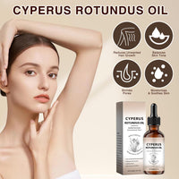 Bettinay Cyperus Rotundus Oil, 60ml Body Hair Removal Oil for All Skin Types