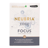 NEUBRIA Edge Nootropic Supplement for Focus, Concentration & Mental Performance - Multivitamin with Caffeine, Ashwagandha, Ginkgo, Rhodiola & Bacopa for Brain Health & Productivity – 30 Capsules