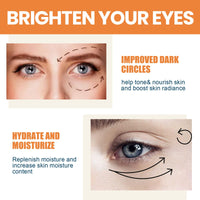 NatrLuxe Vitamin C Eye Cream Stick,Under Eyes Cream For Dark Circles And Puffy,Glow Balm, Lift The Skin Around The Eyes & Tighten Eye Bags, Firming Stick For All Skin Types, Women/Men