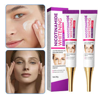 Pack of 2 Whitening Freckle Cream, Anti-Hyperpigmentation Skin Brightening Cream, Anti-Freckle Niacinamide Cream, Face Cream Against Dark Spots, Pigment Spots, Remover Face