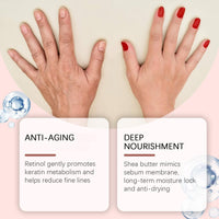 Anti-Aging Retinol Hand Cream,Firming Hand Lotion,Anti Wrinkle Cream for Hand,Retinol Moisture Hand Cream,Refreshing Texture & Easily Absorbed,Mild and Non-Irritating,for Aging & Dry Cracked Hands