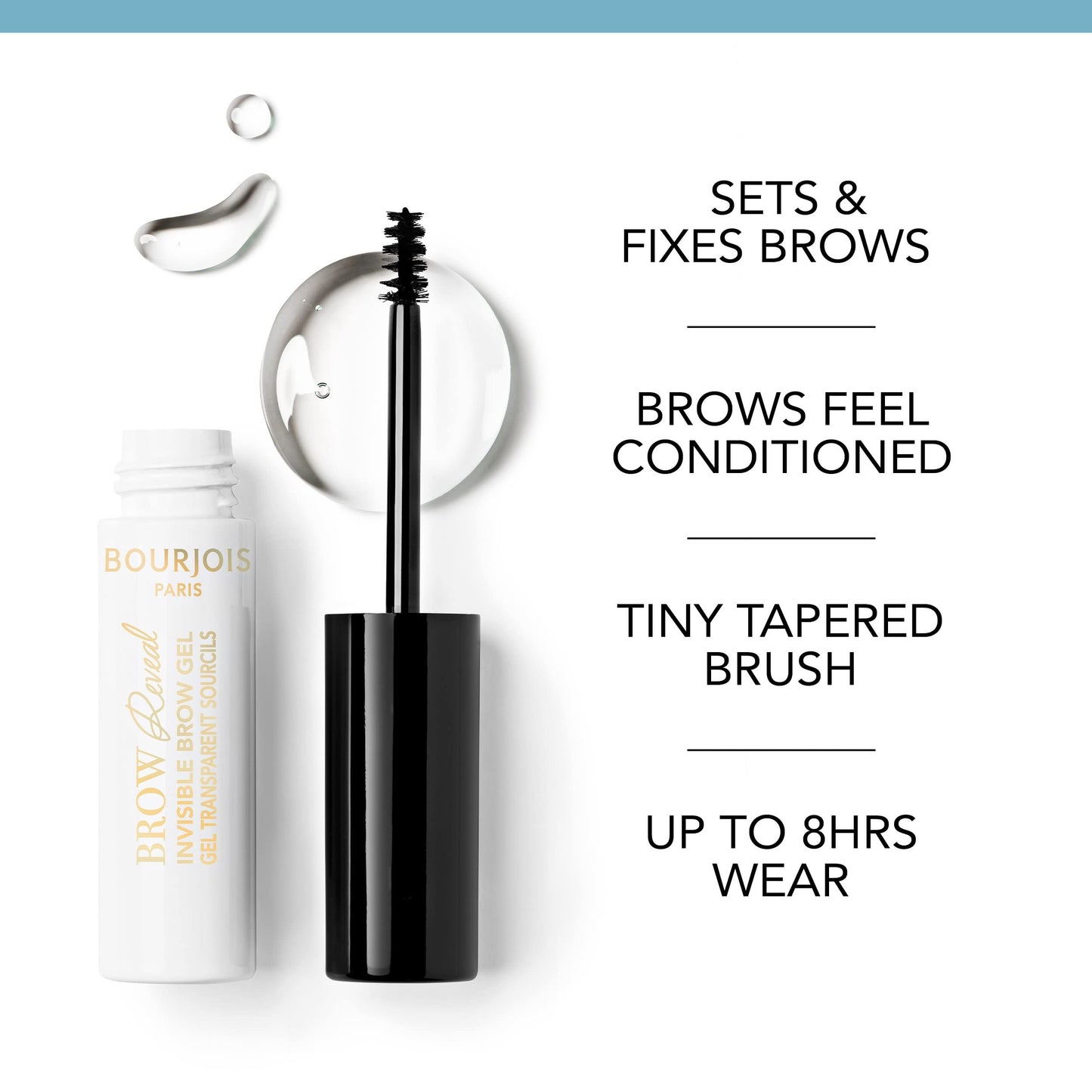 Bourjois Brow Reveal Gel Transparent Clear 0.35 g