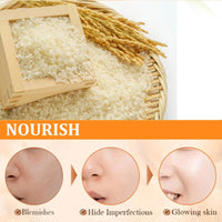 AuraAnge Rice Face Cream with Niacinamide - Moisturizer, Hydrating Face Cream for Improved Skin Barrier, Even Skin Tone
