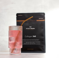 Protein Works - Collagen 360, Powder Supplement, Type I & III, High Protein, Unflavoured & Natural, 480g, 32 Servings