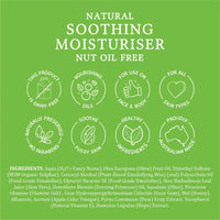 MooGoo Soothing Moisturizer Nut Oil Free - A gentle, nourishing, moisturizing cream for delicate & sensitive baby skin - cruelty-free, paraffin-free, dairy-free natural moisturizer for face & body