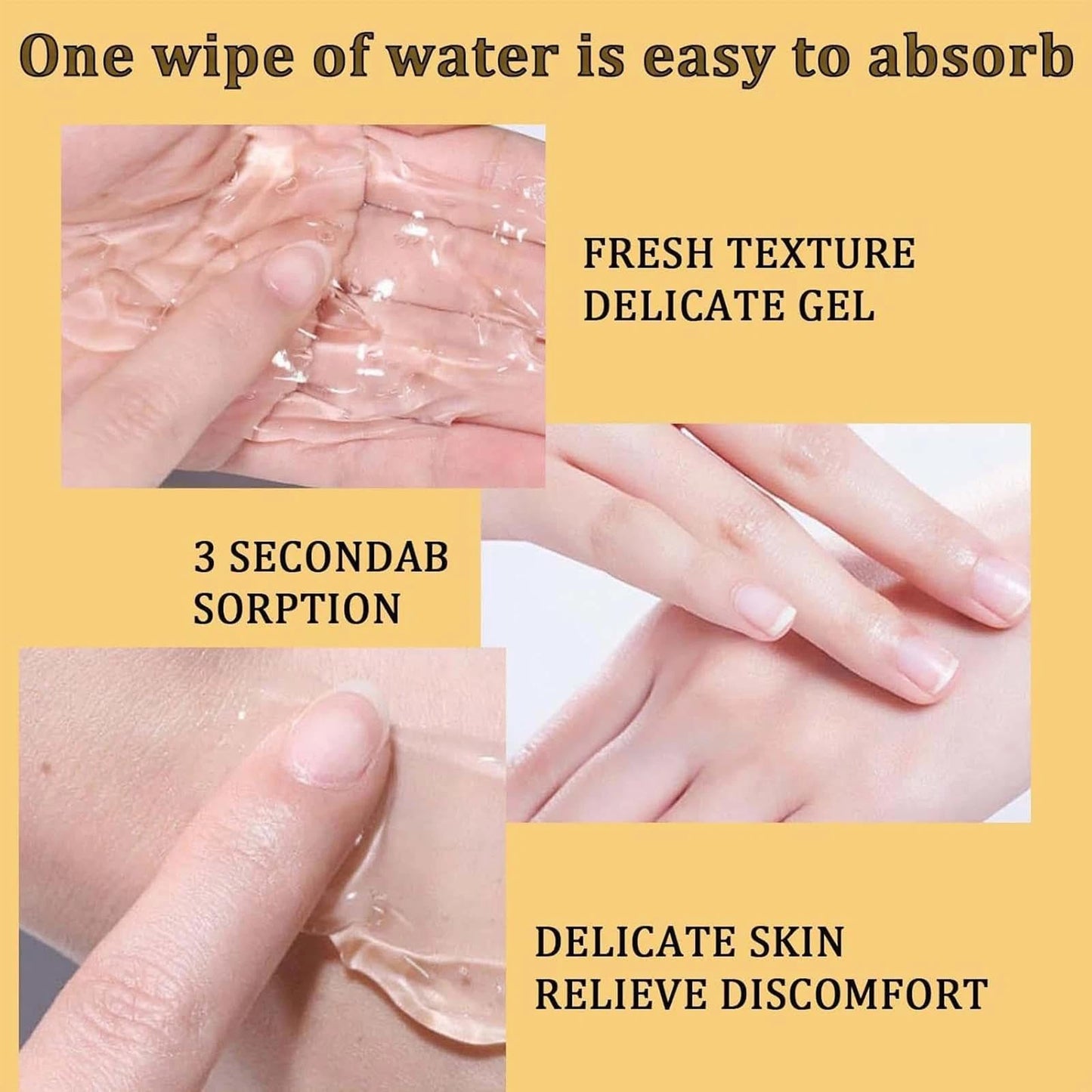 100% Vitamin C Facial & Body Oil Gel for Women - Essential Oils for Skin Care - Moisturizes, Nourishes, and Helps Wrinkles - Absorbs Easily - Massage Oil for Dry Skin