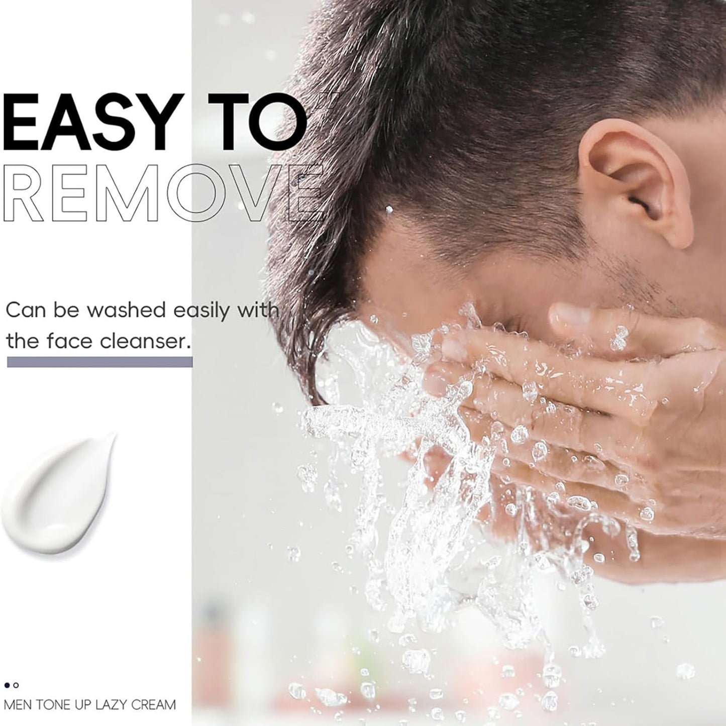 Lomeya Men's BB Cream Foundation with Concealer, Colour Corrector & Moisturizer - Tinted Moisturizer to Balance Skin Tone & Daily Use