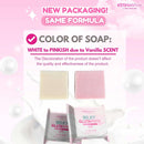 3 Bars Keishawhite Milky Gluta White premium Soap x20