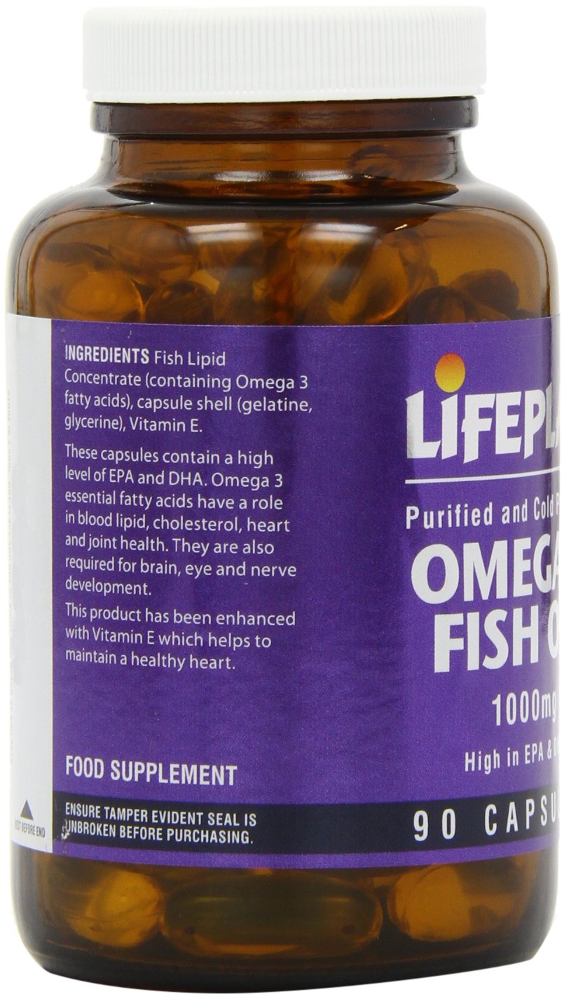 Lifeplan Omega 3 Fish Oil 1000mg 90 Capsules