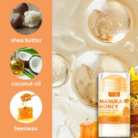 ISBEAUSOLS Honey Foot Cream - Cracked Heel Repair Cream With Coconut Oil, Shea Butter, Beeswax-Foot Cream For Cracked Heels And Dry Skin- Softens & Moisturises Rough, Hard, Cracked, Callused Feet 2PCS