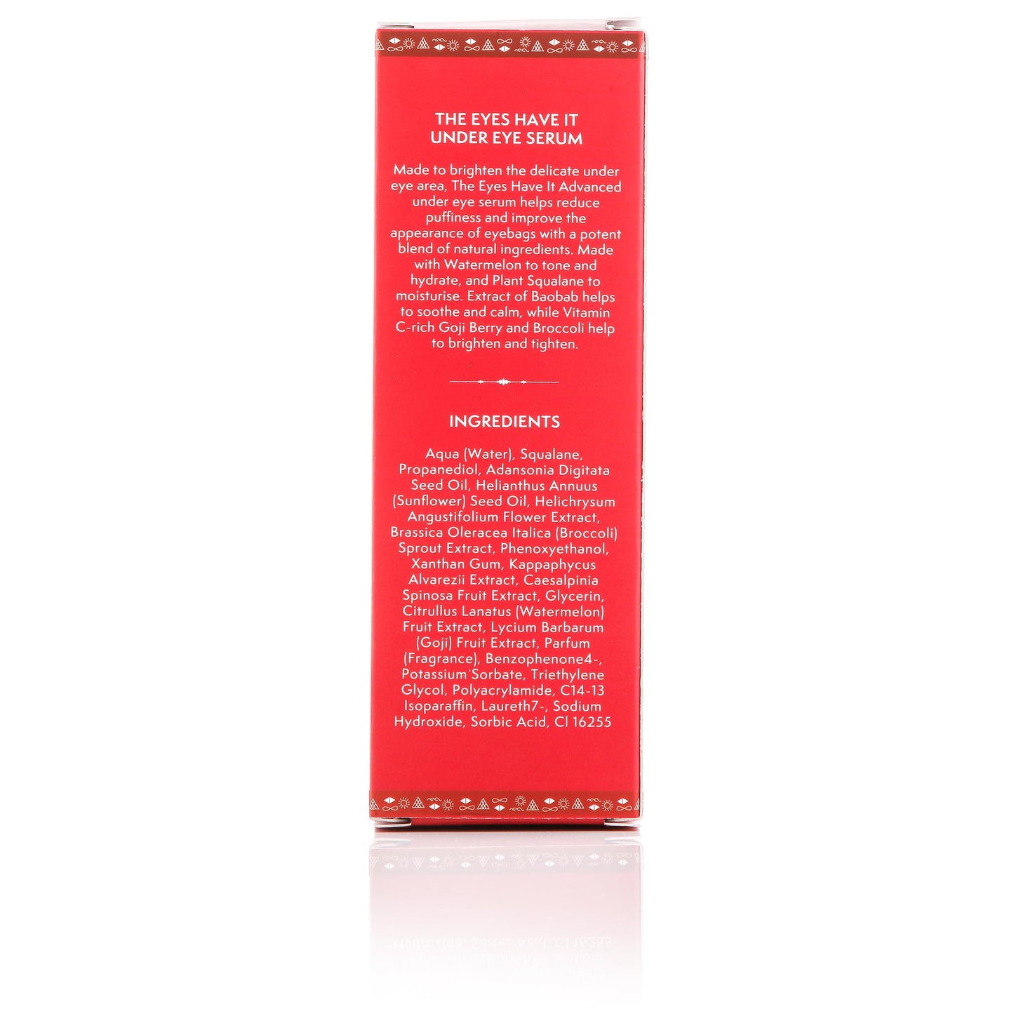 Nature Spell Eye Serum, Targets Dark Circles, Puffiness & Eyebags, Infused with Watermelon & Goji Berries, Vegan, 30ml